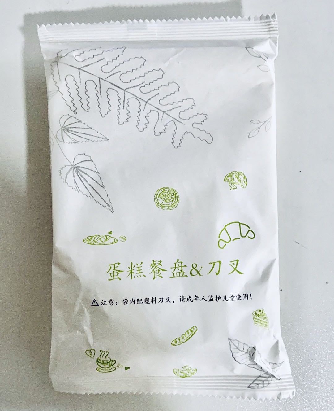 通版5盘5叉套餐具